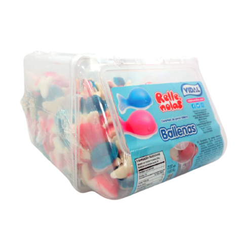 BALLENAS RELLENAS VIDAL X 220 UND