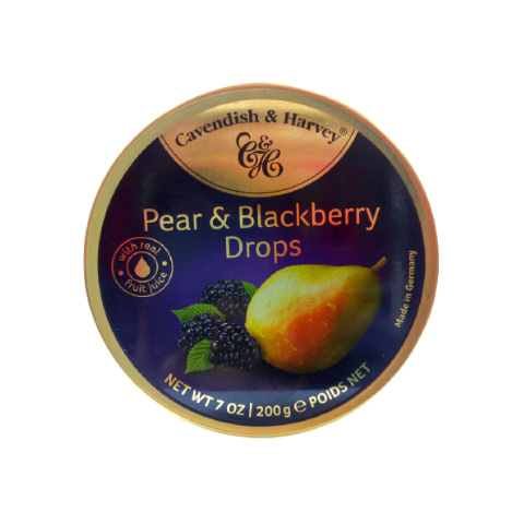 DULCES CAVENDISH & HARVEY PEAR AND BLACKBERRY 200 G