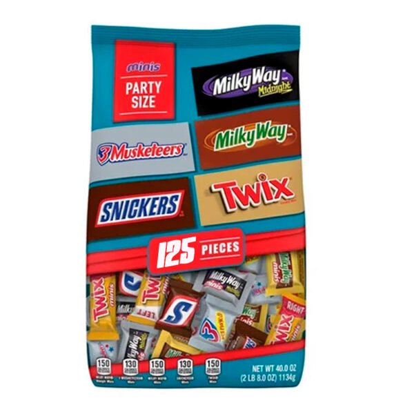 MINI MIX MARS BOLSA SURTIDA X125 UND