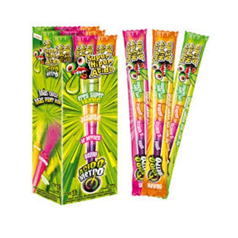 CHICLE SUPER HIPER ACIDO METRO X 15 UND | Candy Jobs   Distribuidor De