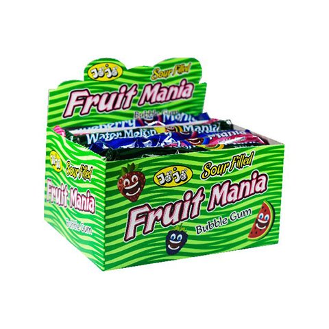 CHICLES FRUIT MANIA X 24 UND