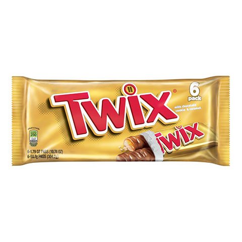 CHOCOLATINA TWIX DISPLAY X6 UNIDADES