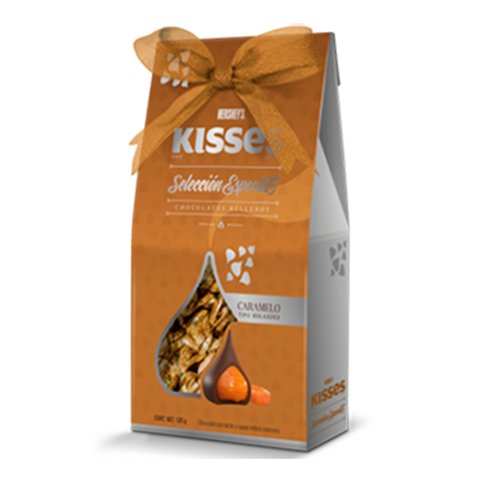 HERSHEYS KISSES CARAMELO X 120 GRS