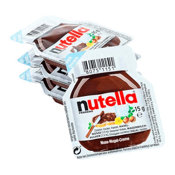 FERRERO NUTELLA 15GR X12 UND