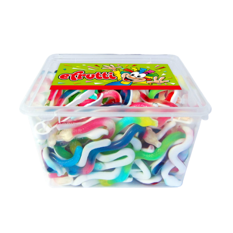 GOMAS EFRUTTI TARRO PANZA BLANCA X 120 UND