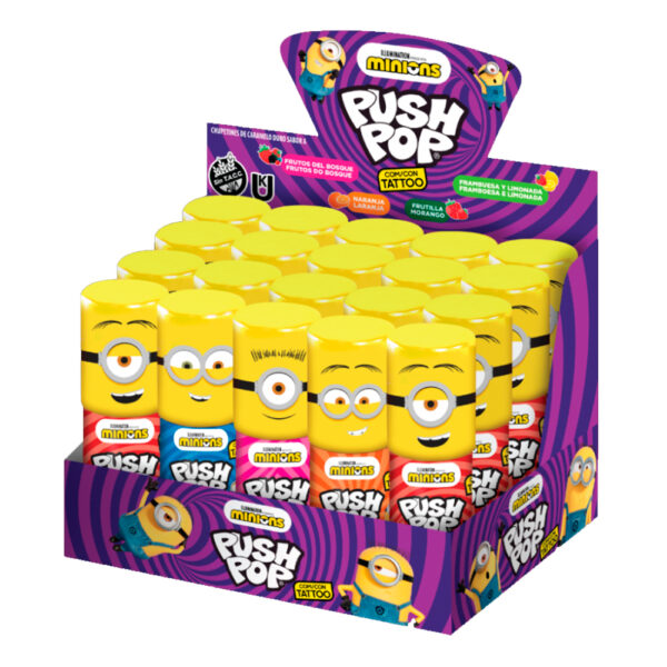PUSH POP MINION X 20 UND