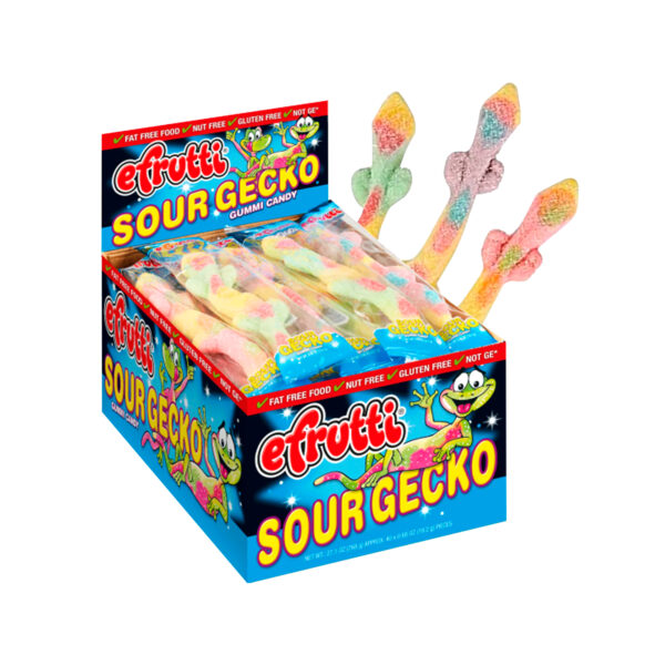 GOMAS EFRUTTI SOUR GECKO X 40 UNDS