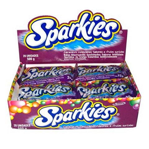 SPARKIES SOBRE X 20 UND