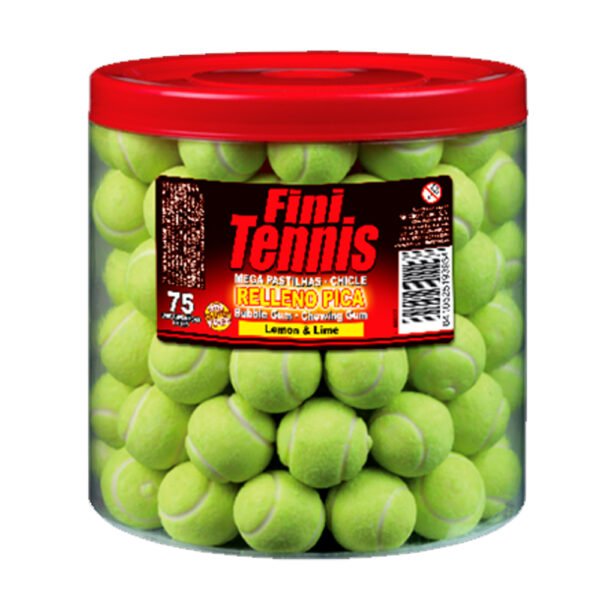 CHICLES FINI TENNIS BALLS X 75 UND