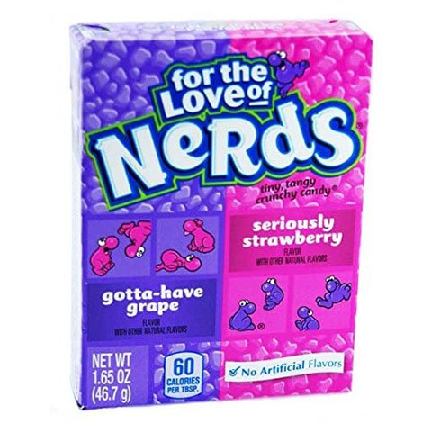 WONKA NERDS STRAWBERRY 46.7GR