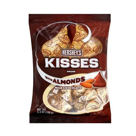 bolsa kisses almond X 150 GRS