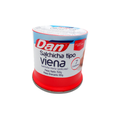 SALCHICHA TIPO VIENA 120 GRS