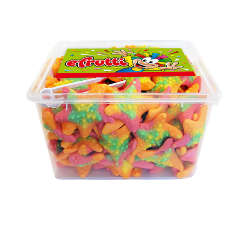 GOMAS EFRUTTI TARRO ESTRELLAS DE MAR X 120 UND