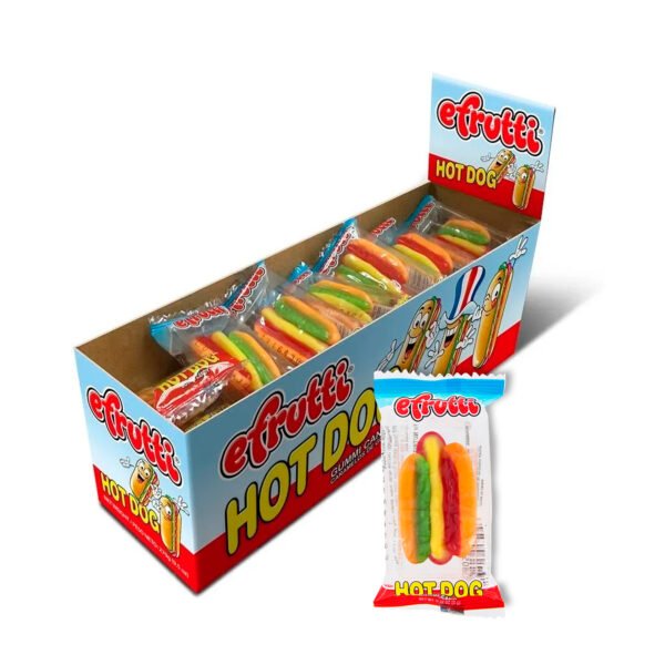GOMAS EFRUTTI HOT DOG X30 UNID