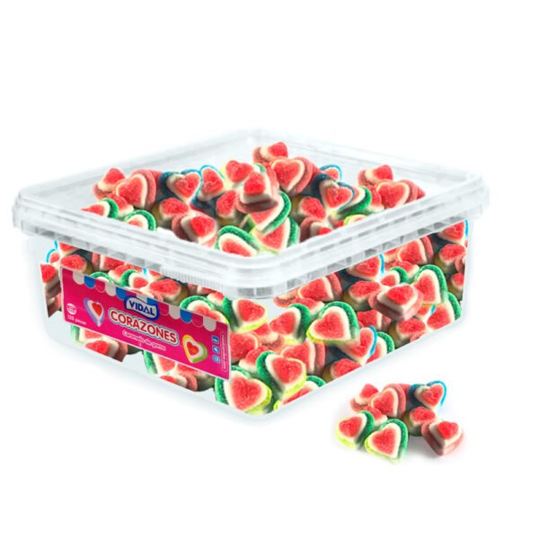 GOMAS VIDAL TARRO TRIPLE CORAZÓN X 120 UND