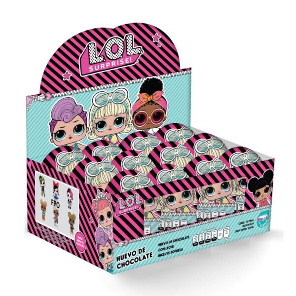HUEVOS LOL X 12 UND -240 GRS