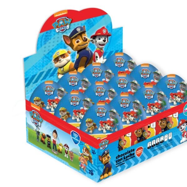 HUEVOS PAW PATROL X 12 UND -240 GRS