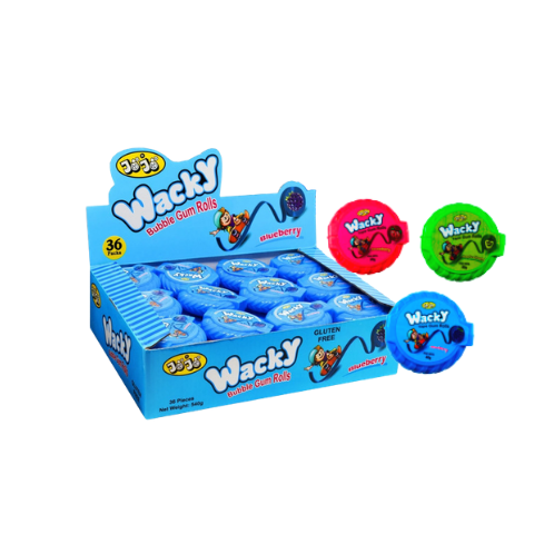 CHICLE WACKY SURTIDO X 36 UND
