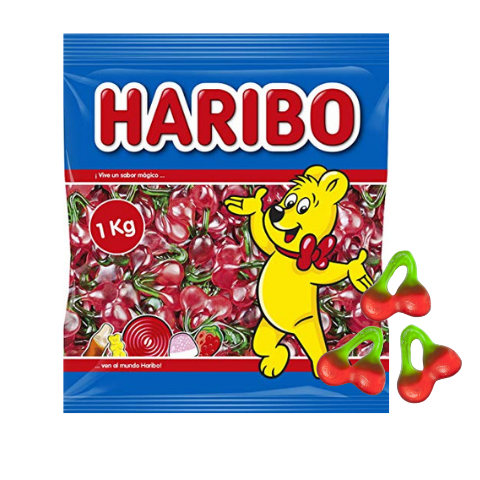 GOMAS HARIBO CEREZAS 1 KILO