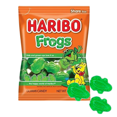 GOMAS HARIBO RANAS 1 KILO