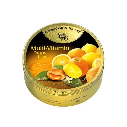 DULCES CAVENDISH & HARVEY CARAMELOS RELLENOS SABOR NARANJA 175 GRS