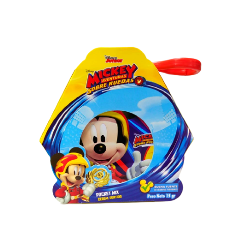 ESTUCHE DISNEY HOJUELAS DE MAIZ O ARROZ ACHOCOLATADO X 15 GRS