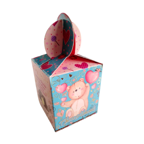 ESTUCHE KISS ME, CHOCOLATE RELLENO CON ALMENDRA Y CHOCOLATE BLANCO 44 GRS