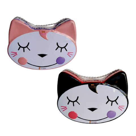 KITTY CARITAS CHOCOLATE RELLENO CON ALMENDRA Y CHOCOLATE BLANCO 72 GRS