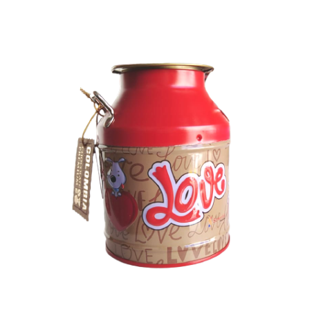 MONEY BOX, CHOCOLATE RELLENO CON ALMENDRA Y CHOCOLATE BLANCO 66 GRS