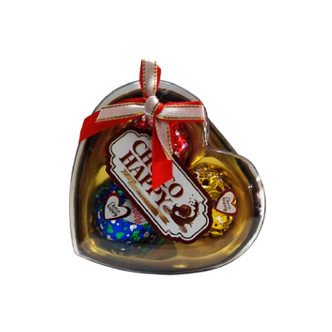 CHOCOLATES CORAZÓN SURTIDO CHOCO HAPPY X 3 UND