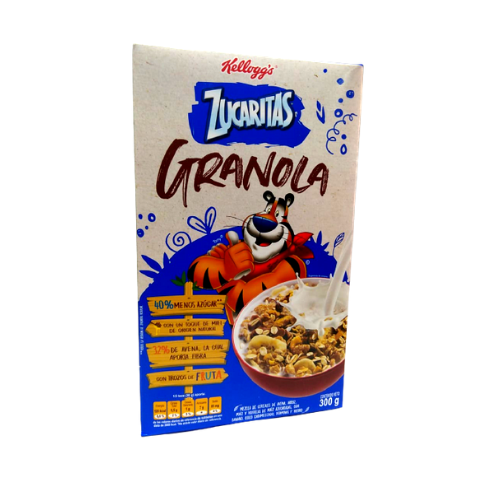 CEREALES KELLOGG´S ZUCARITAS GRANOLA X 300 GRS