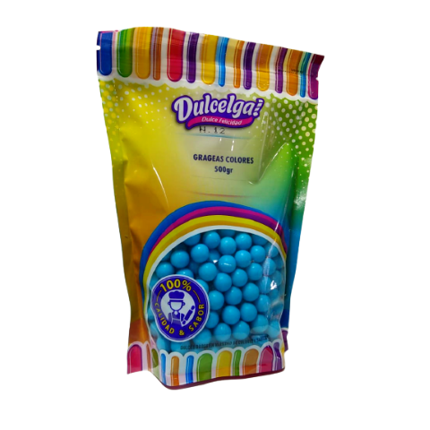 GRAGEAS AZULES DULCE GAL  N 12 X 500 GRS