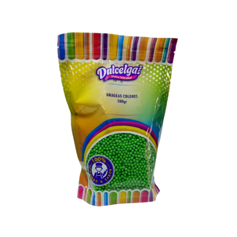 GRAGEAS VERDES DULCE GAL N 4 X 500 GRS