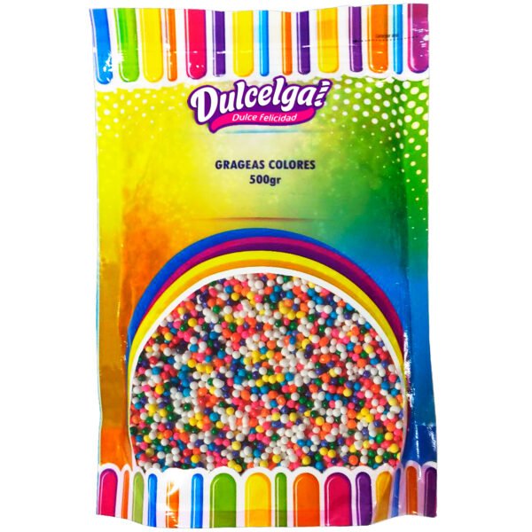 DULCEGAL GRAGEAS COLORES 500G
