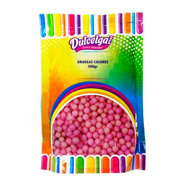 DULCEGAL GRAGEAS ROSADAS #8 500G