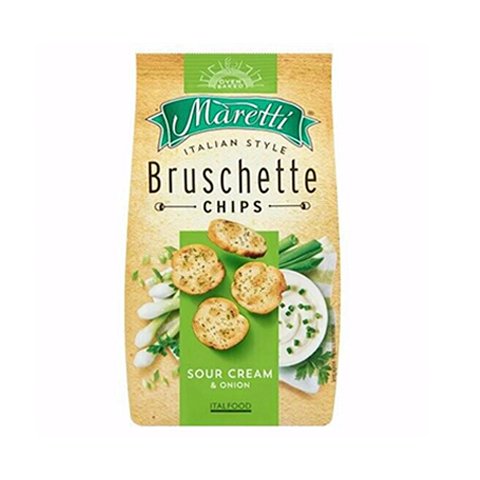 MARETTI SNACKS CREMA Y CEBOLLA 85 GR