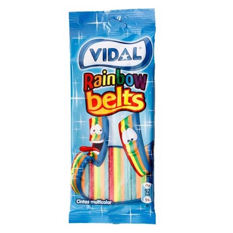 GOMAS VIDAL CINTAS RAINBOW BELTS X100GR