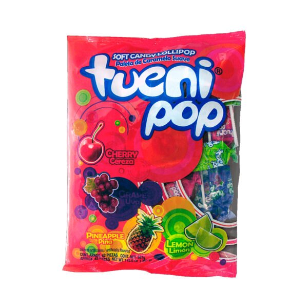 CANEL´S PALETA DE CARAMELO TUENIPOP SURTIDO X 42 UND