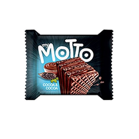 WAFER MY MOTTO 10 UNIDADES COCOA