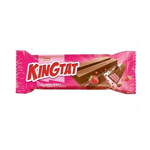 CHOCOLATINA KINGTAT FRESA X24 UNI.
