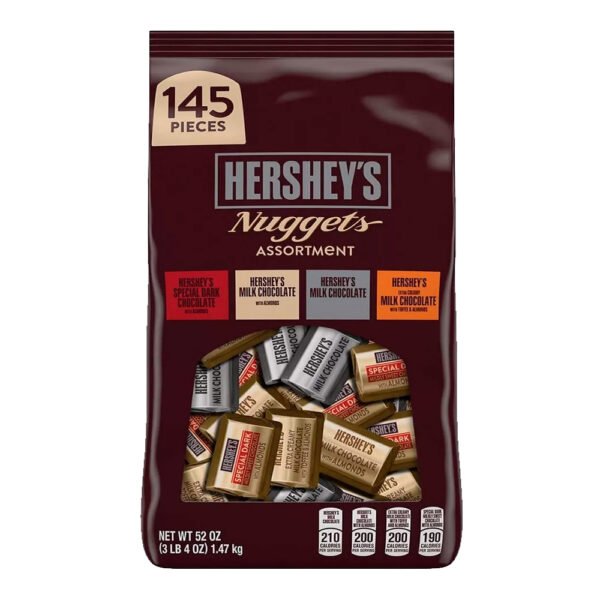 HERSHEYS NUGGETS BOLSA X145 UND
