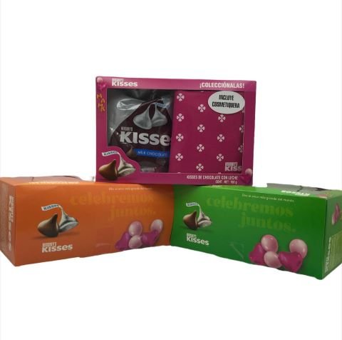 ESTUCHE KISSES MAS COSMETIQUERA