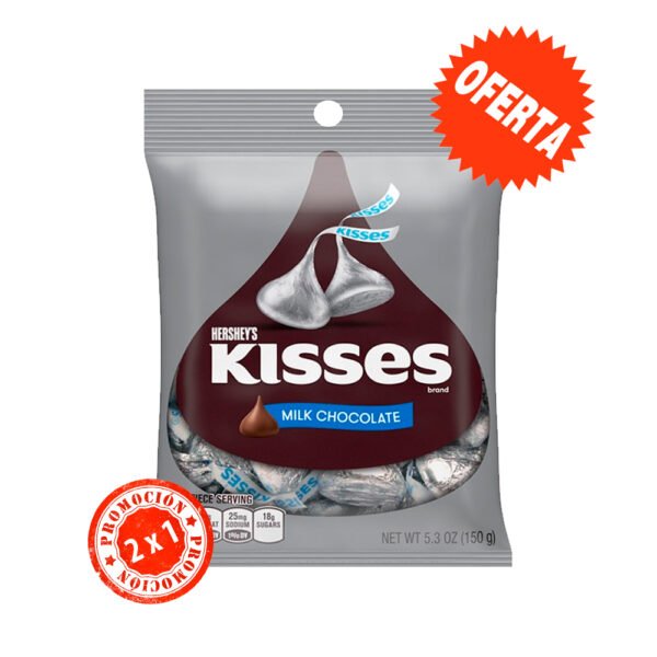HERSHEY'S KISSES 150 GR