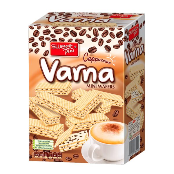 MINI WAFFLES VARNA CAPPUCCINO 240 GR.