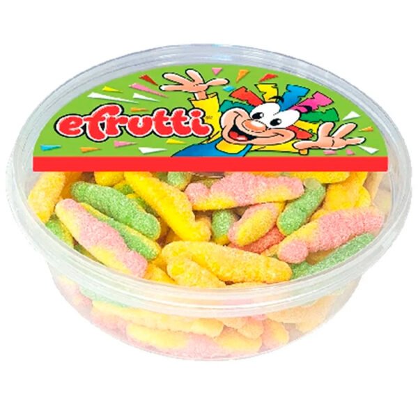 GOMAS EFRUTTI CATERPILARS TARRO X84 UND 500G