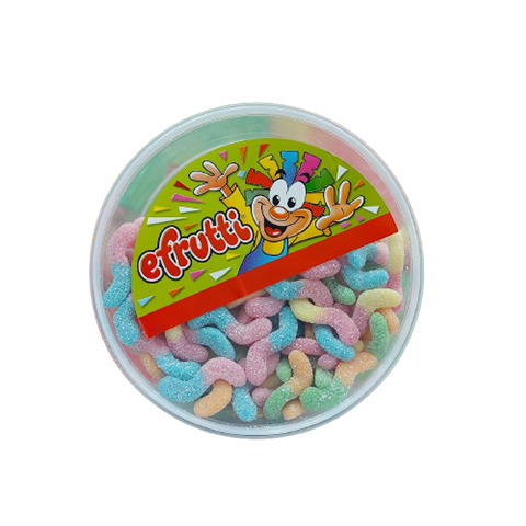 GOMAS EFRUTTI GLOWWORMS TARRO X 500 GR