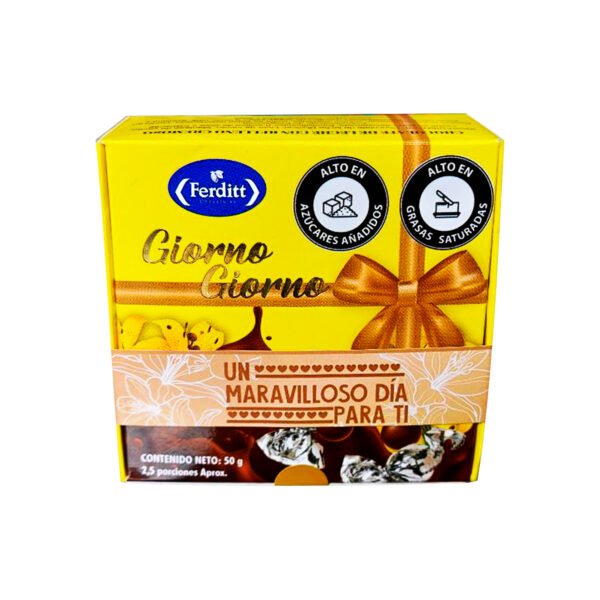 CHOCOLATES FERDITT GIORNO X 50GR