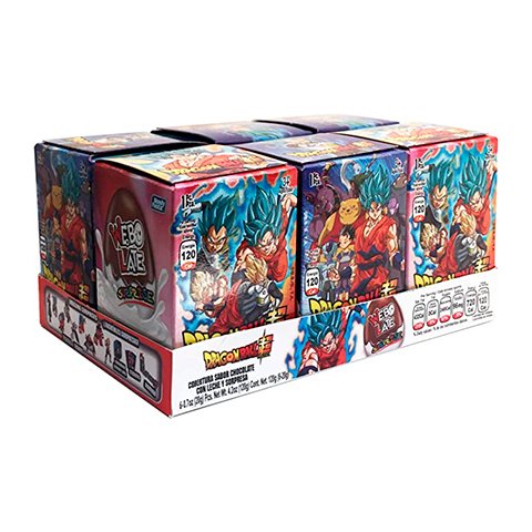 WEBO LATE DE CHOCOLATE DRAGON BALL X12 UND