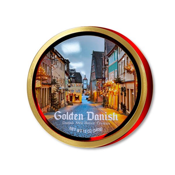 LATA GALLETA GOLDEN DANISH STYLE BUTTER COOKIES 340GR