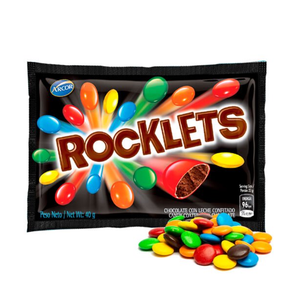 ROCKLETS CHOCOLATE DISPLAY X 18 UND